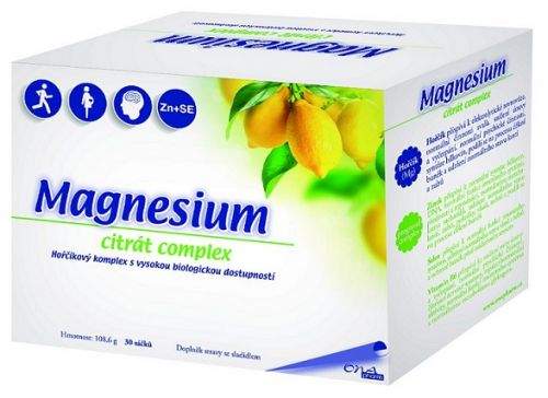 Magnesium citrát complex 30 sáčků