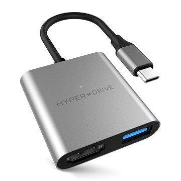 HyperDrive 3v1 USB-C Hub 4K HDMI - Space Gray
