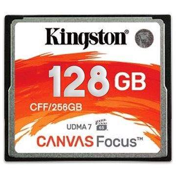 Kingston Compact Flash 128GB Canvas Focus