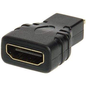 OEM HDMI A(F) --> micro HDMI(M), zlacené konektory