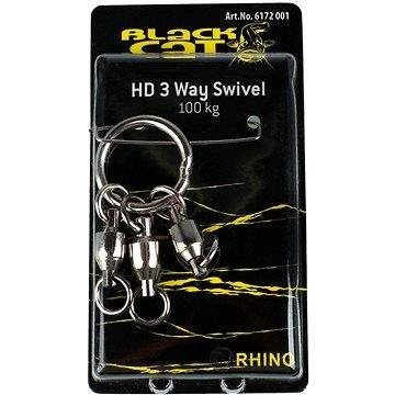 Black Cat HD 3 Way Swivel 80mm 100kg