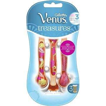 GILLETTE Venus Treasures Design Edition Orange 3 ks