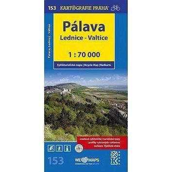 Kartografie PRAHA Pálava, Lednice-Valtice 1:70 000: cyklomypa