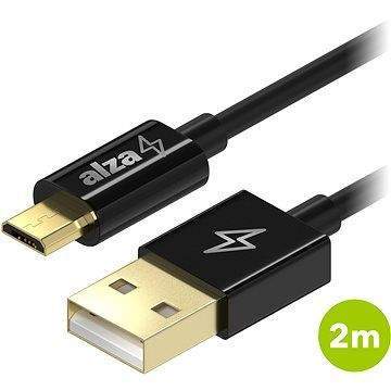 AlzaPower Core Micro USB 2m Black