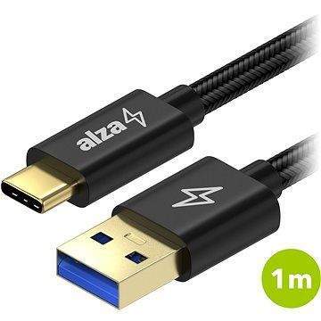 AlzaPower AluCore USB-C 3.2 Gen 1, 1m Black