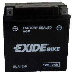 EXIDE BIKE Factory Sealed 9Ah, 12V, AGM12-9 (YB9-B) 