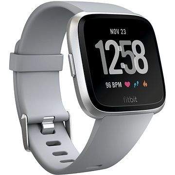 Fitbit Versa - Gray / Silver Aluminum
