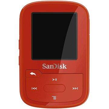 SanDisk Sansa Clip Sports Plus 16GB červený