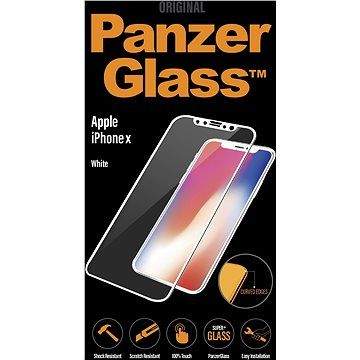 PanzerGlass Edge-to-Edge pro Apple iPhone X/XS bílé (CaseFriendly)