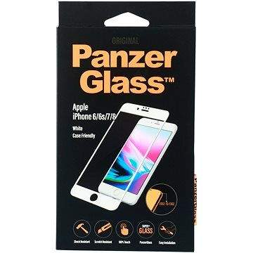 PanzerGlass Edge-to-Edge pro Apple iPhone 6/6s/7/8 bílé (CaseFriendly)