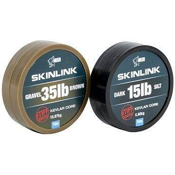 Nash SkinLink Stiff 15lb 10m Dark Silt