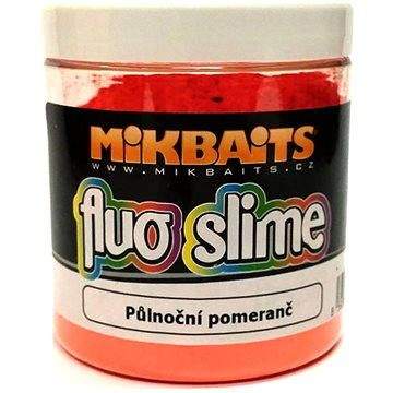 Mikbaits - Fluo slime obalovací Dip Půlnoční pomeranč 100g