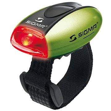 Sigma Micro zelená / zadní světlo LED-červená