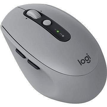 Logitech Wireless Mouse Silent M590 šedá