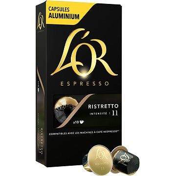 Jacobs Douwe Egberts LOR Espresso Ristretto 10ks hliníkových kapslí