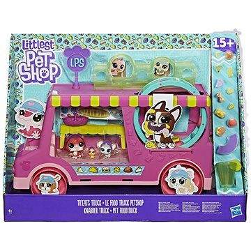 Hasbro Littlest Pet Shop Cukrářský vůz s 3 zvířátky
