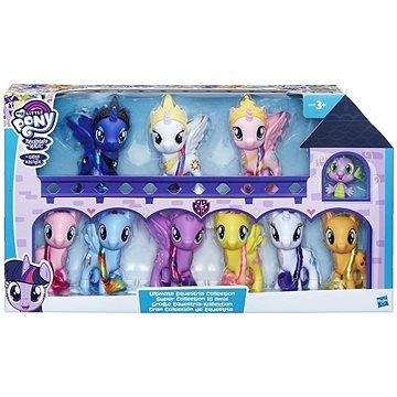 Hasbro My Little Pony Prémiová kolekce 9 poníků a dráčka