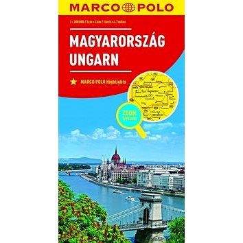 Marco Polo Maďarsko Magyarország Ungarn 1:800 000