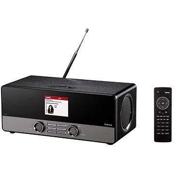Hama DIR3100 DAB+ internetové rádio černé