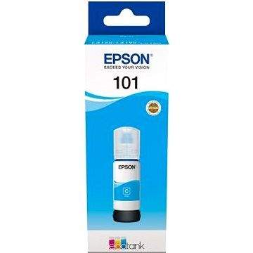 Epson 101 EcoTank Cyan ink bottle azurová