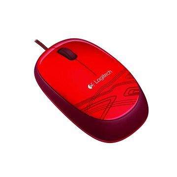 Logitech Mouse M105 červená