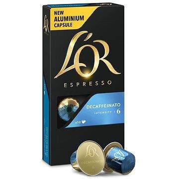 Jacobs Douwe Egberts LOR Espresso Decaffeinato 10ks hliníkových kapslí