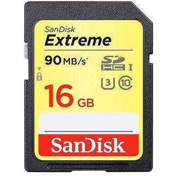 SanDisk SDHC 16GB Extreme UHS-I U3