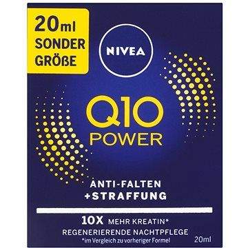 NIVEA Noční krém proti vráskám Q10 plus mini 20 ml