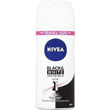 NIVEA Black&White Clear mini 100 ml - cestovní balení