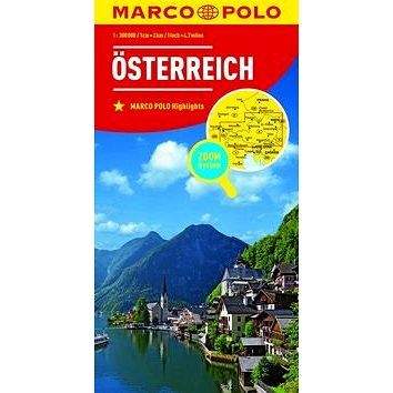 Marco Polo Rakousko Österreich 1:300 000