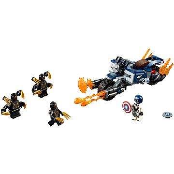LEGO Super Heroes 76123 Captain America: útok Outriderů