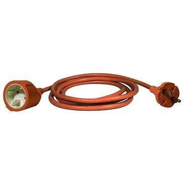 Emos Prodlužovací dvoužílový kabel 20m, oranžový