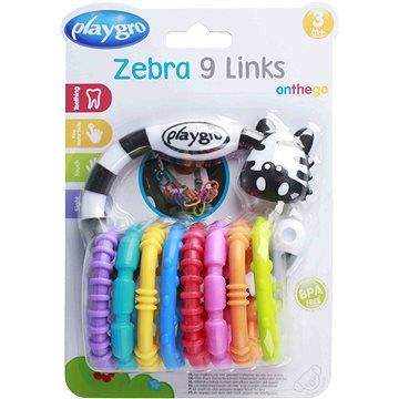 Playgro – Zebra s kroužky nová