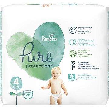 PAMPERS Pure Protection vel. 4 (28 ks)