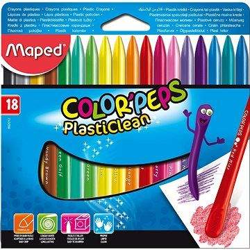 Maped Color Peps Plasticlean, 18 barev
