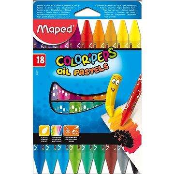Maped Color Peps Oil Pastels, 18 barev