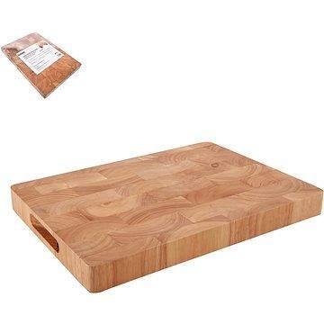 ORION Krájecí deska gumovníkové dřevo 35x25x3,3 cm