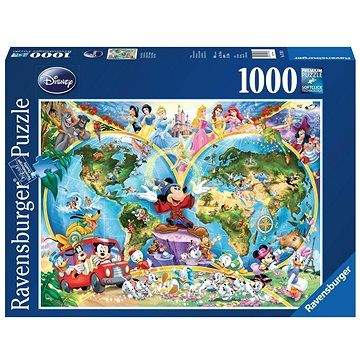 Ravensburger 157853 Disney Mapa světa
