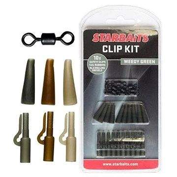 Starbaits Clip Kit Set Zelená 10ks