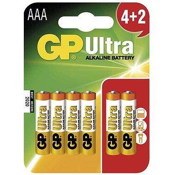 GP Ultra LR03 (AAA) 4+2ks v blistru