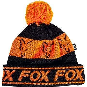 FOX Lined Bobble Hat Black/Orange