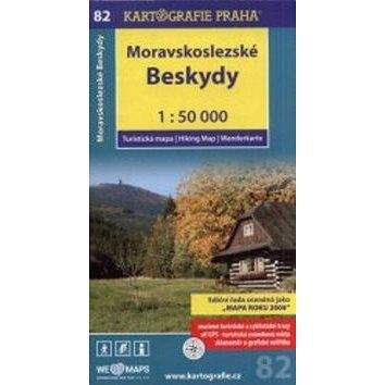 Kartografie PRAHA Moravskoslezské Beskydy 1:50 000: turistická mapa