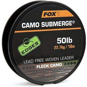 FOX - Šňůra Camo Submerge Lead Free Leaders 22,6kg 50lb 10m Fleck Camo