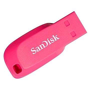 SanDisk Cruzer Blade 32 GB elektricky růžová