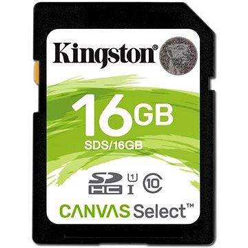 Kingston Canvas Select SDHC 16GB UHS-I U1