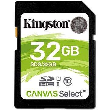 Kingston Canvas Select SDHC 32GB UHS-I U1