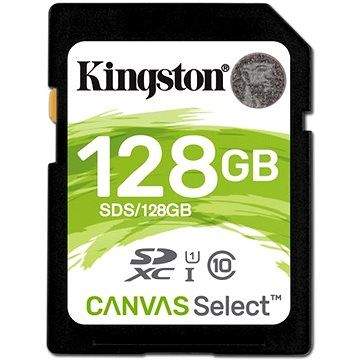 Kingston Canvas Select SDXC 128GB UHS-I U1
