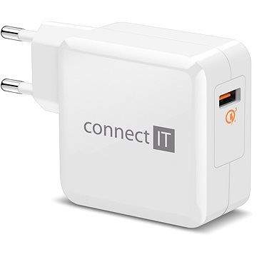 CONNECT IT InWallz QUALCOMM QUICK CHARGE 3.0 bílá