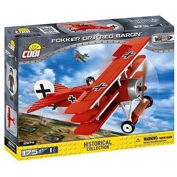 Cobi 2974 Letadlo Fokker Dr. 1 Red Baron