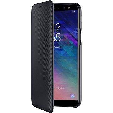 Samsung Galaxy A6 Wallet Cover černé